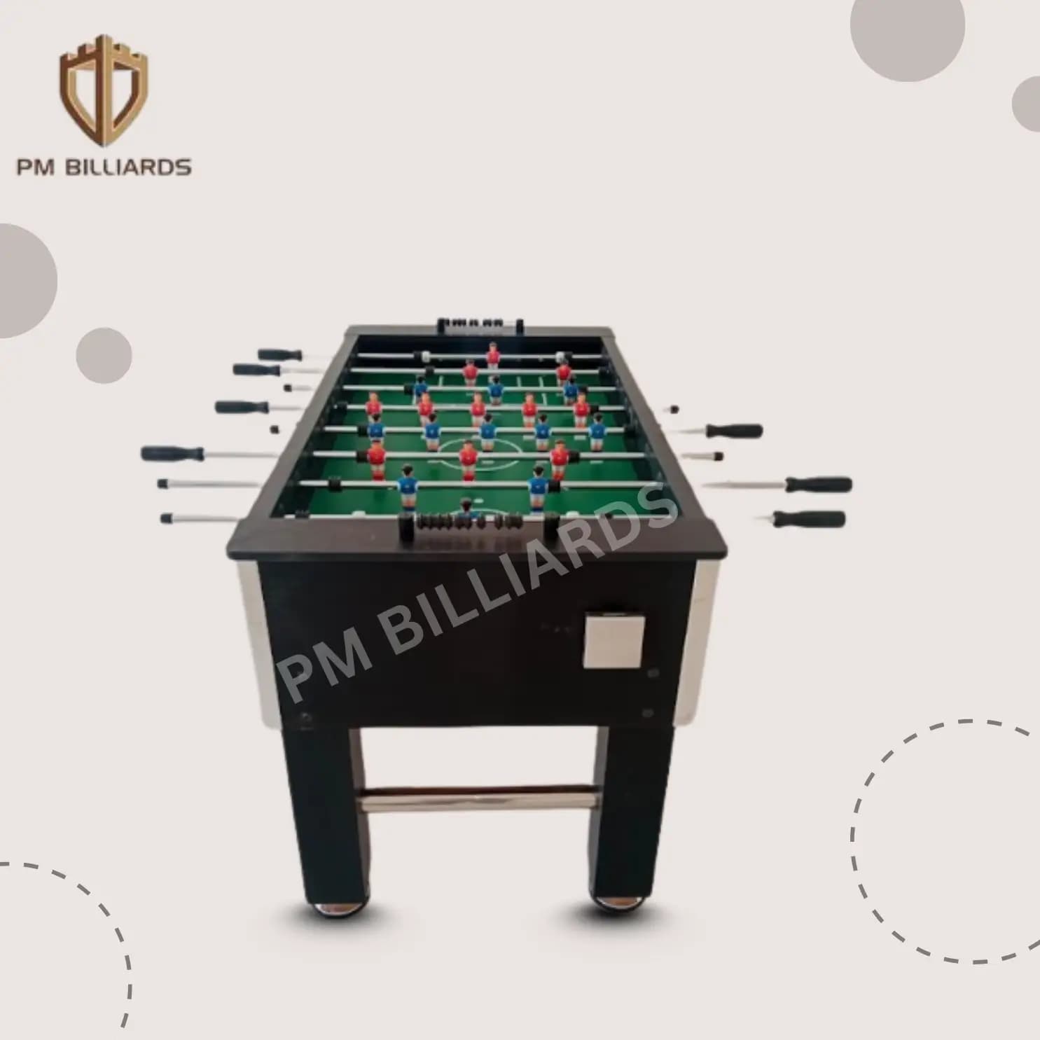 PM Billiards Medium Foosball Table