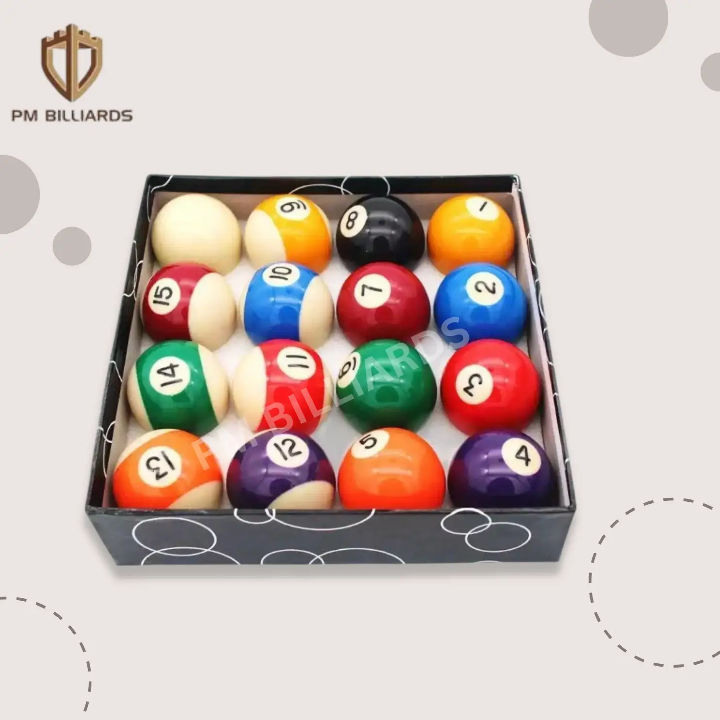 American Pool Ball 57 Mm Chinese