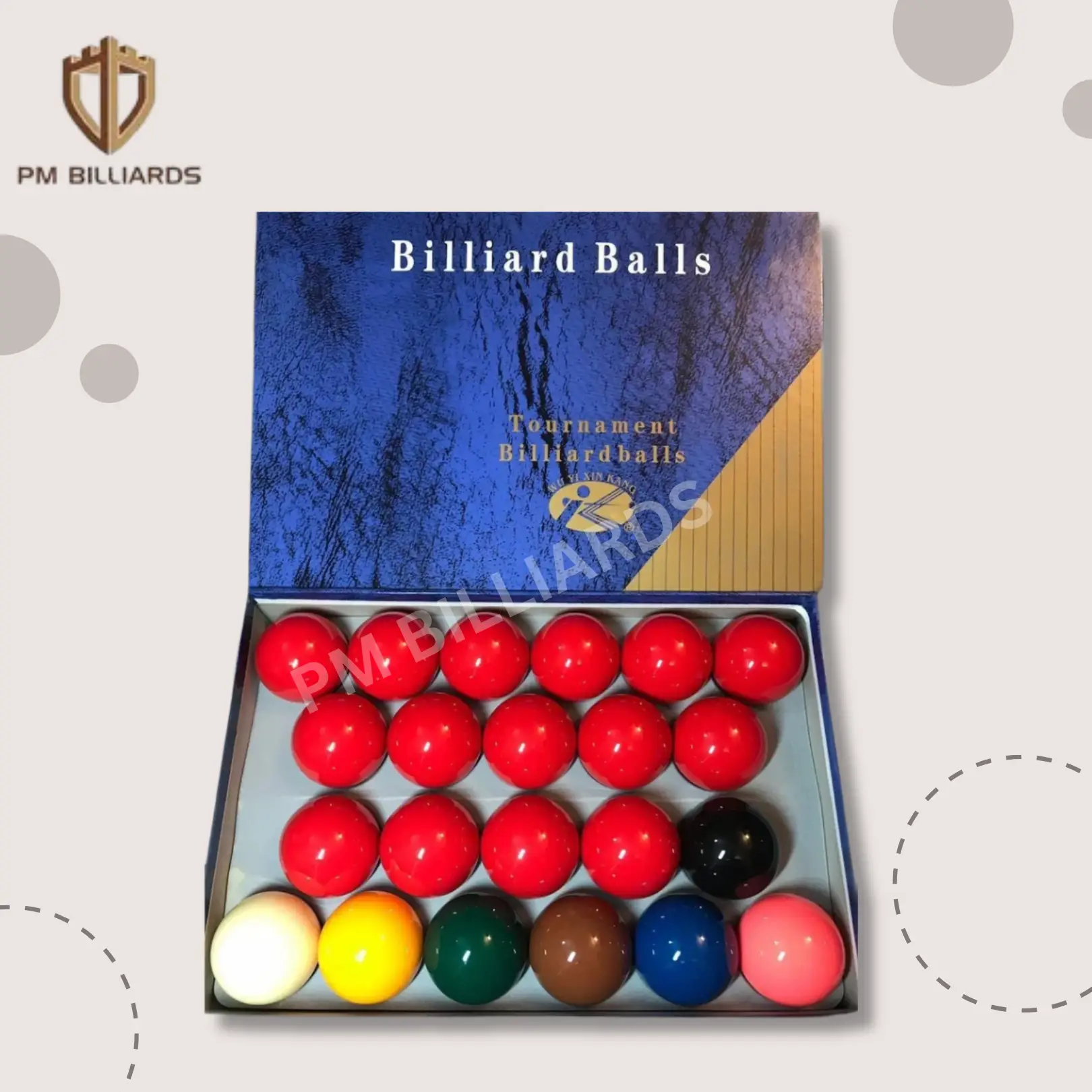 Xinkang Tournament Snooker Balls