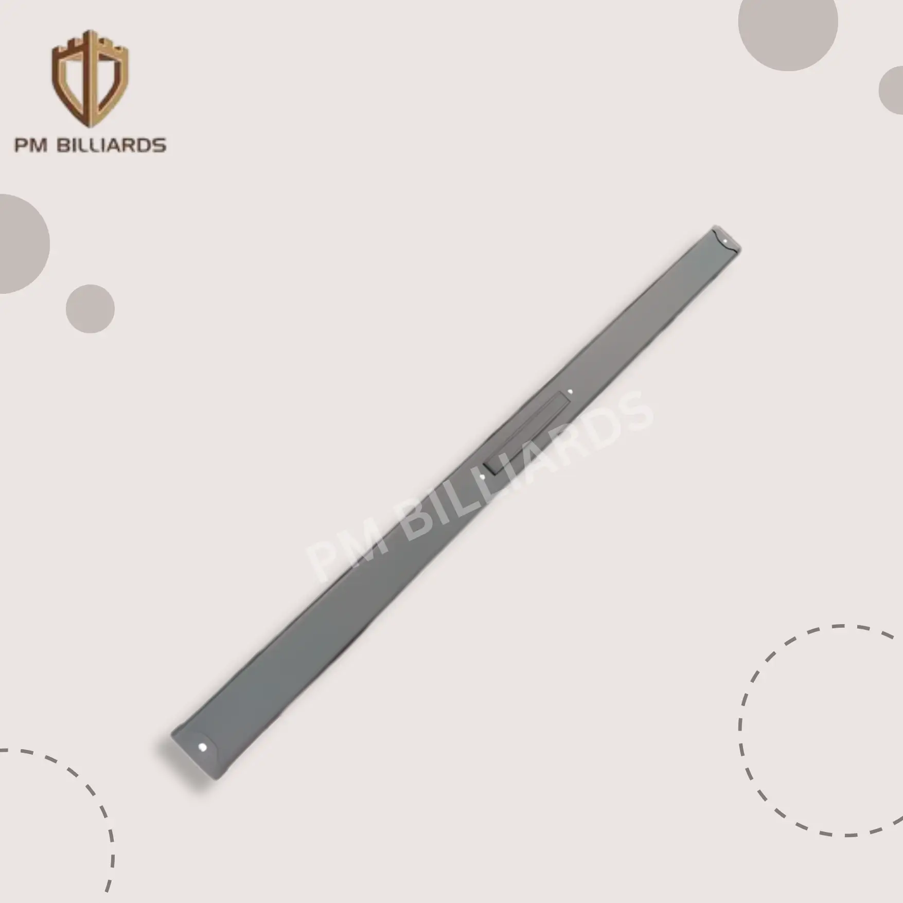 Metal Snooker Cue Case For 3/4 N Single Cues